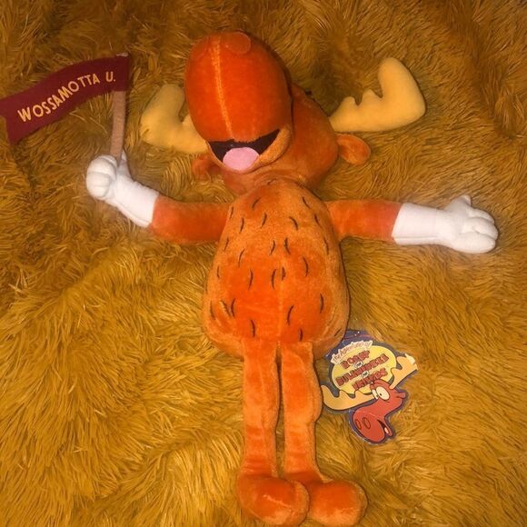 Vintage Rocky & Bullwinkle & Friends Plush Bullwinkle J. Moose CVS Exclusive - Picture 2 of 4